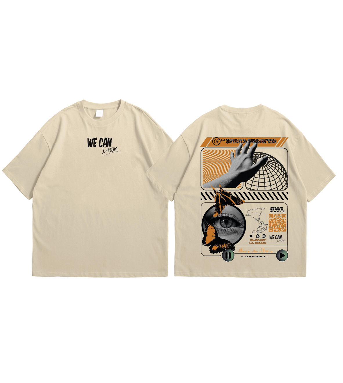 camiseta WE CAN DREAM clasica