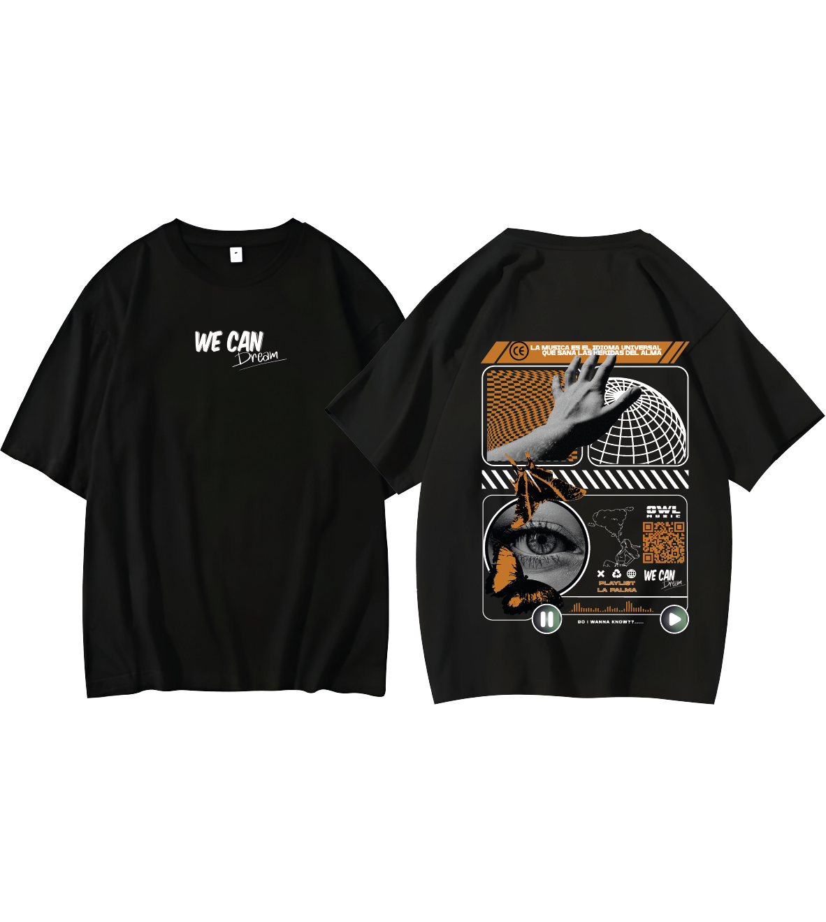 camiseta WE CAN DREAM clasica