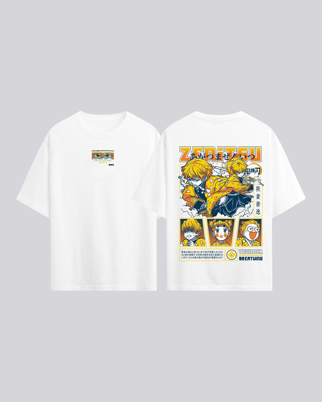 Camiseta ZENITSU KIMETSU