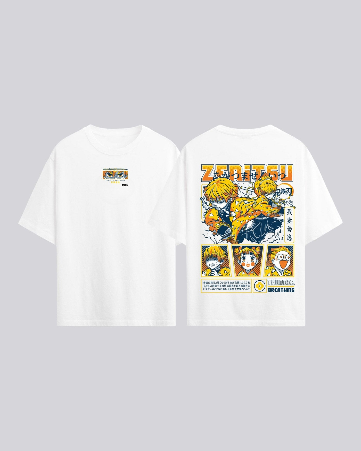 Camiseta ZENITSU KIMETSU