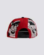 Gorra looney tunes CARAS ROJA trasera