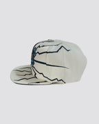 Gorra DESTELLO NORT CAROLINE BLANCA lado derecho