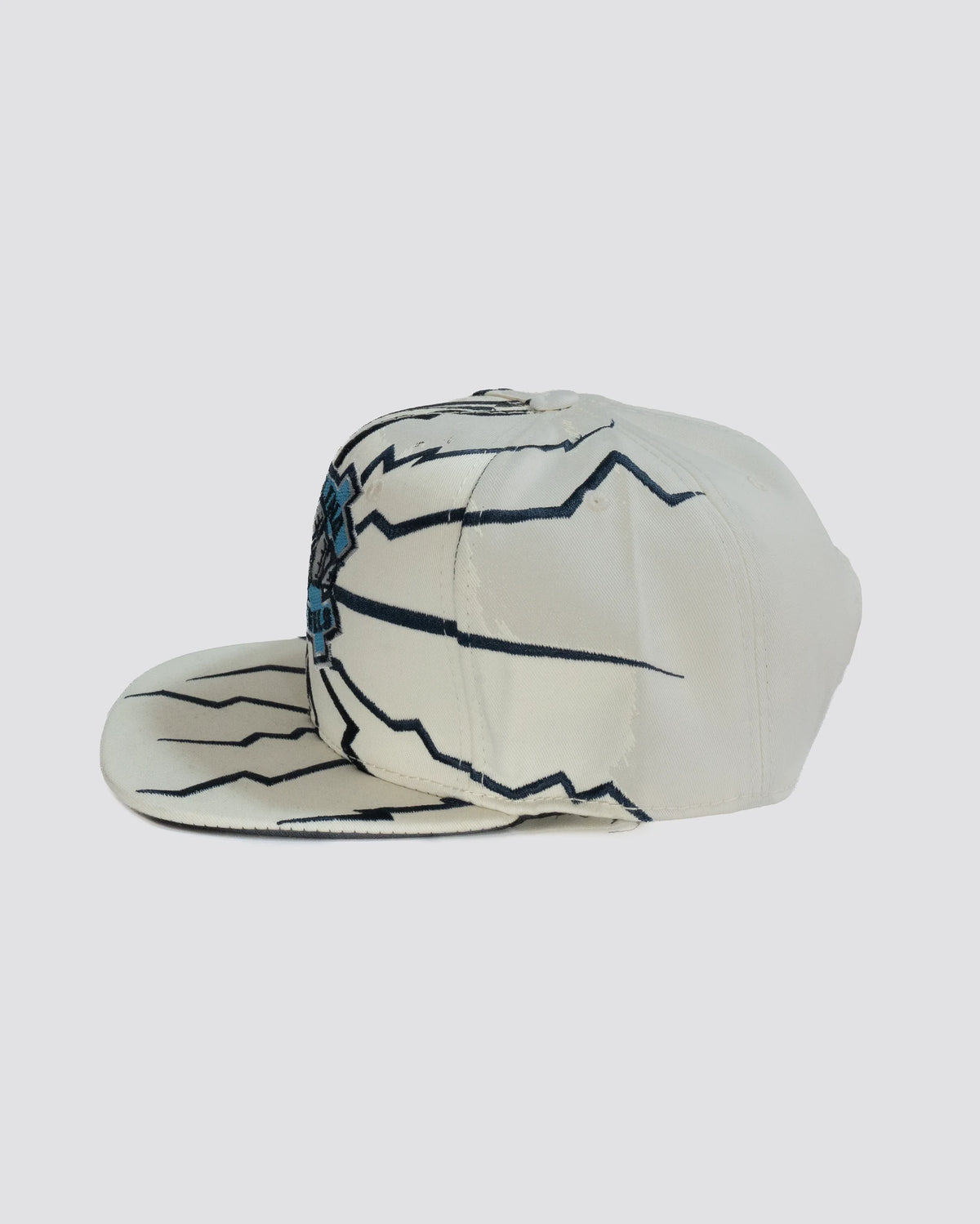 Gorra DESTELLO NORT CAROLINE BLANCA lado derecho