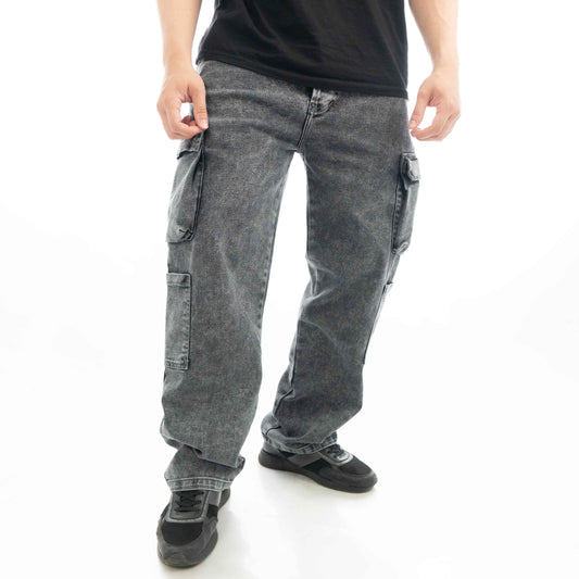 JEAN 4 BOLSILLOS GRIS HUMO