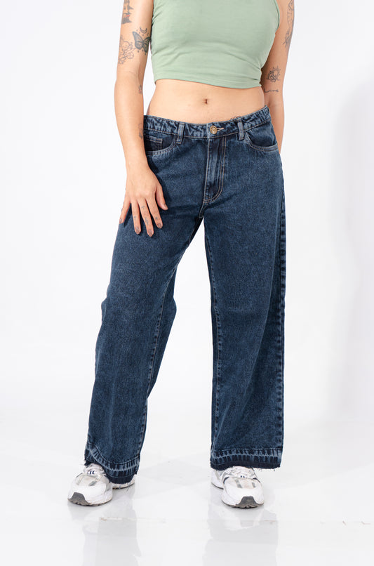 JEANS BAGGY AZUL OSC