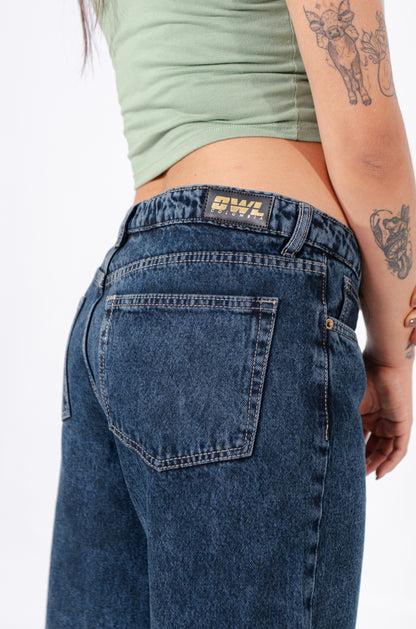 JEANS BAGGY AZUL OSC