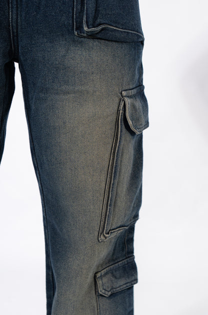 JEANS CARGO ARTEMIZA AZUL REY