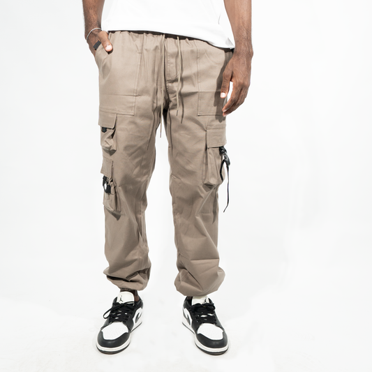 JOGGER OWL DRILL cafe