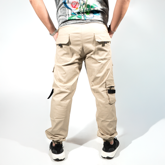 JOGGER OWL DRILL BEIGE