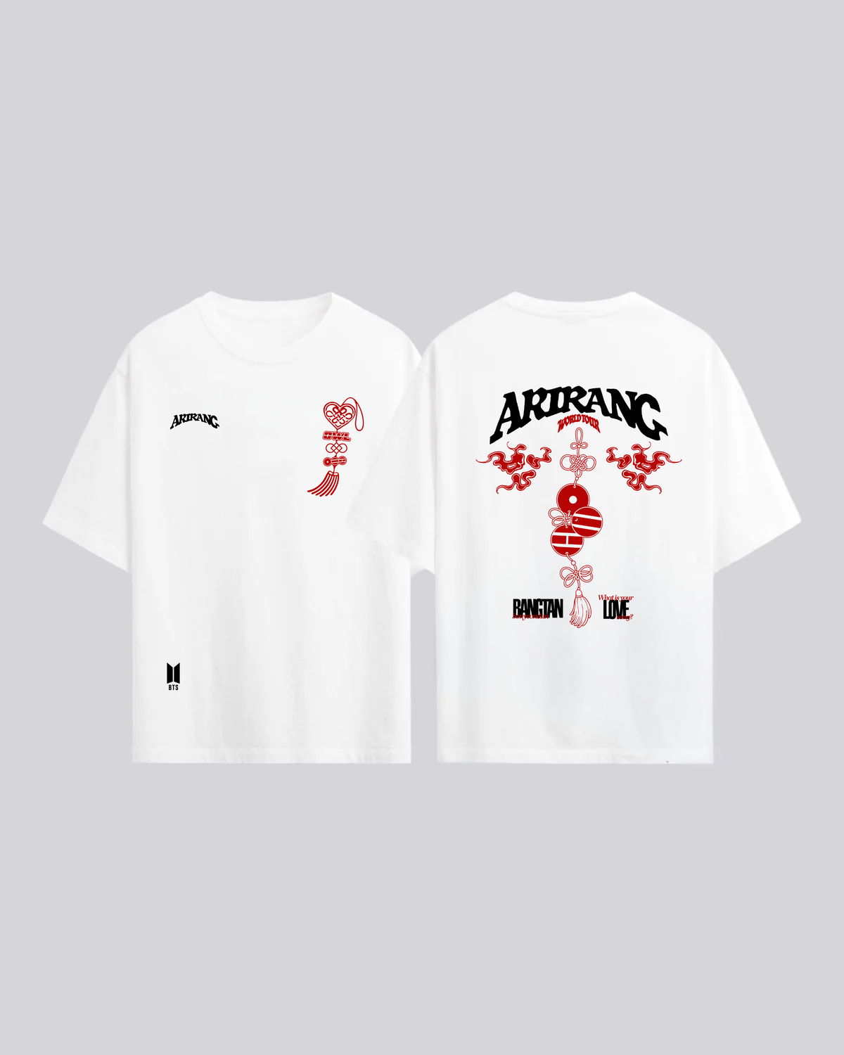 CAMISETA BTS ARIRANG LOVE