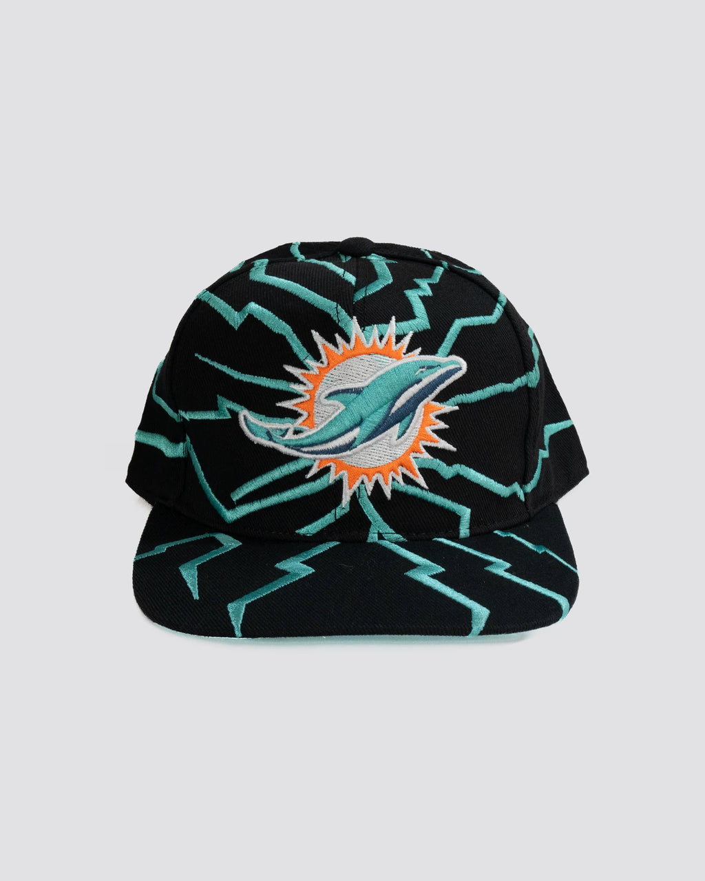 Gorra DESTELLO DOLPHINS NEGRA frente