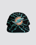 Gorra DESTELLO DOLPHINS NEGRA frente