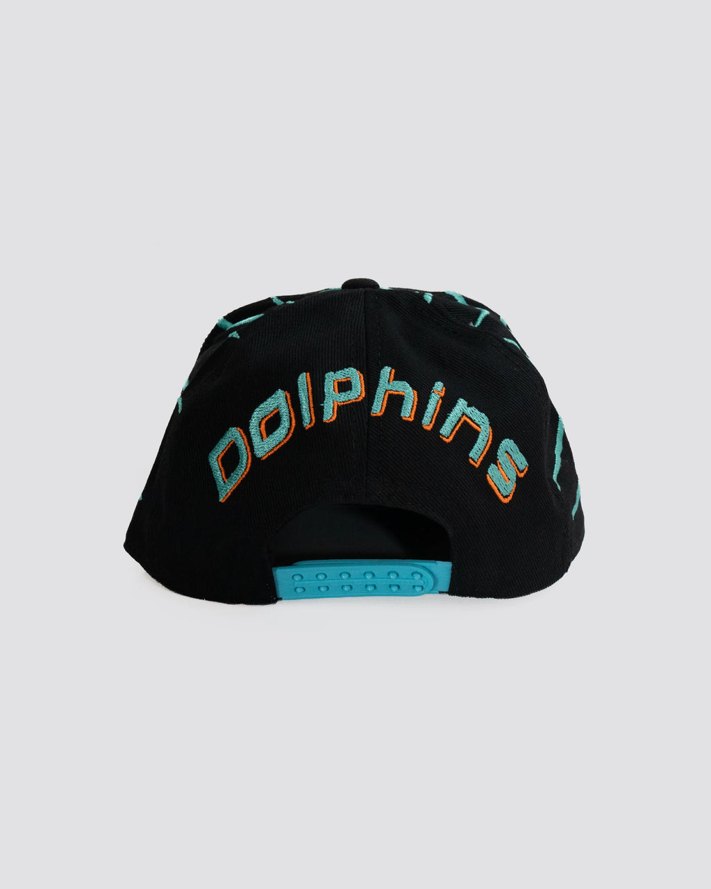 Gorra DESTELLO DOLPHINS NEGRA trasera