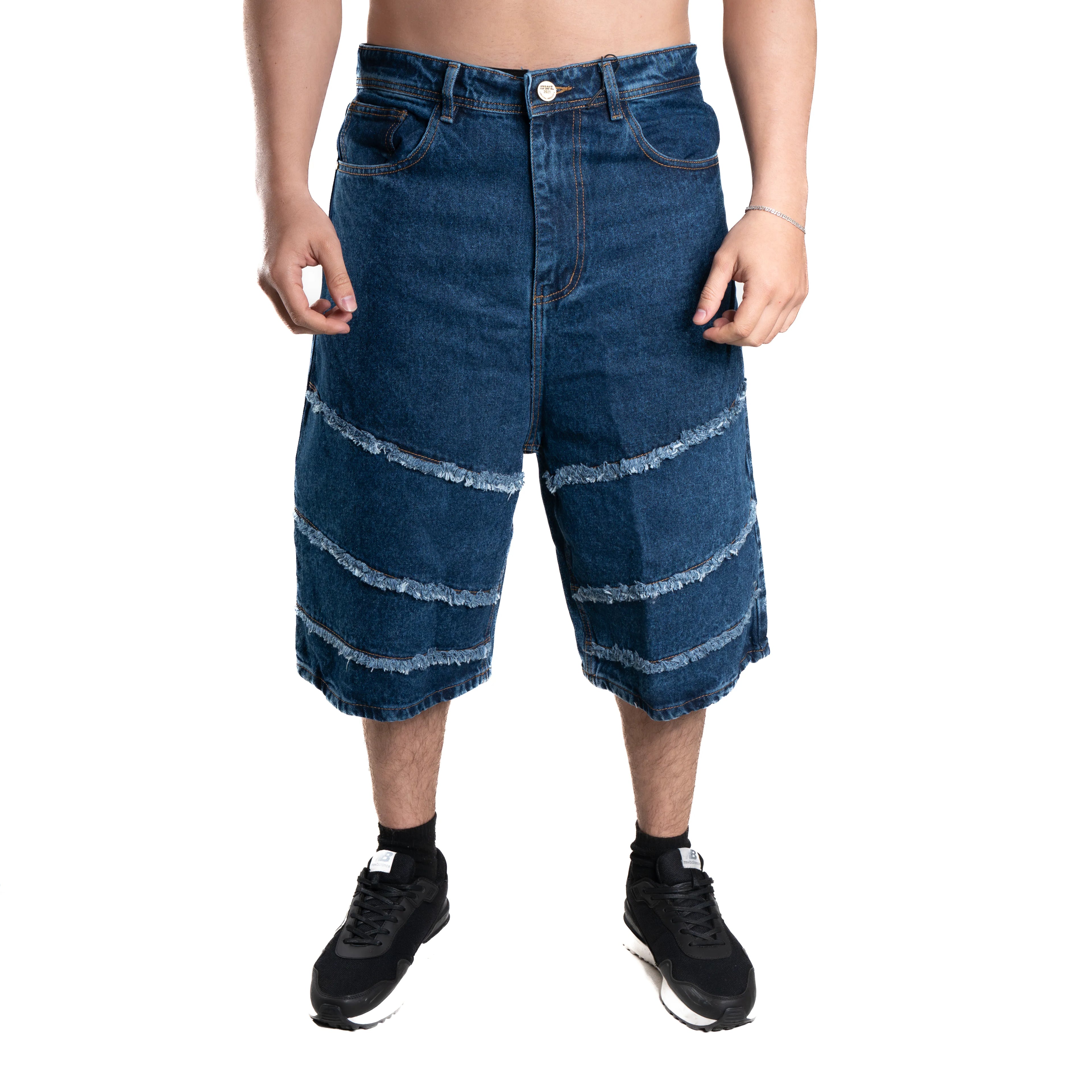 JORT AZUL OSCURO 3 LINEAS YK-008