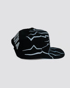 Gorra DESTELLO NORT CAROLINE NEGRA lado