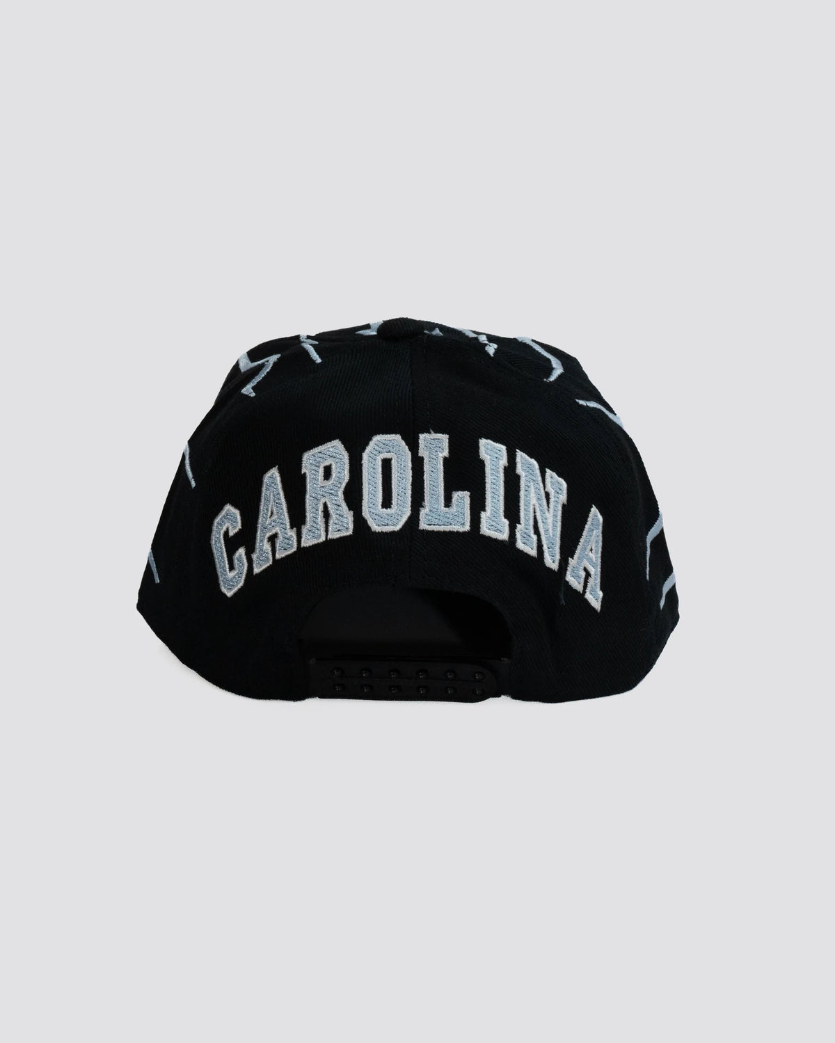 Gorra DESTELLO NORT CAROLINE NEGRA trasera