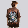 Camiseta PILARES  CAFE ACID WASH