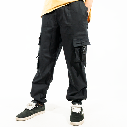 JOGGER OWL DRILL NEGRO