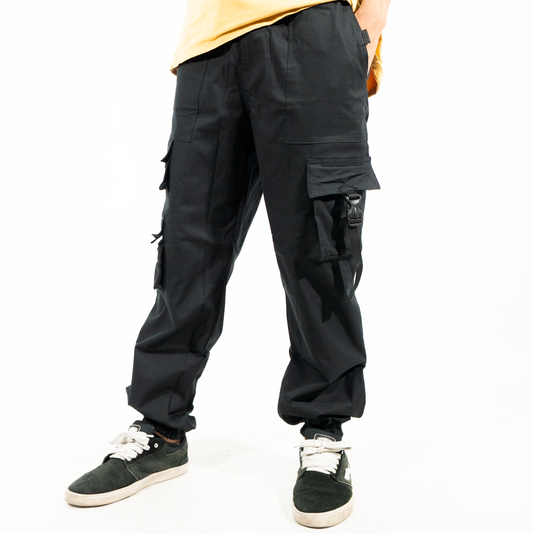 JOGGER OWL DRILL NEGRO