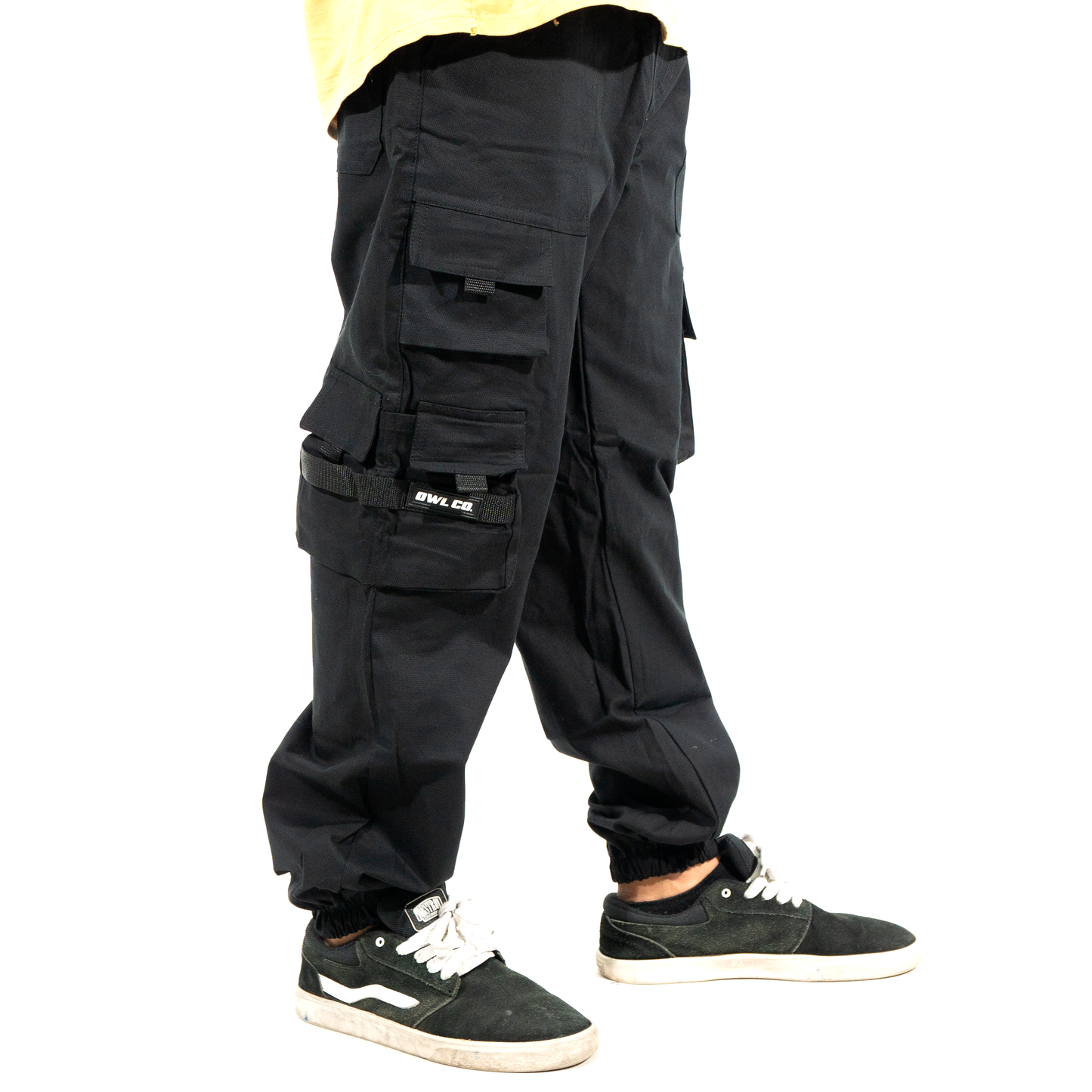 JOGGER OWL DRILL NEGRO