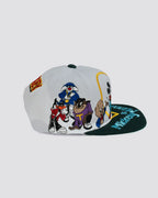 Gorra MICKEY Y MINNIE VERDE lado