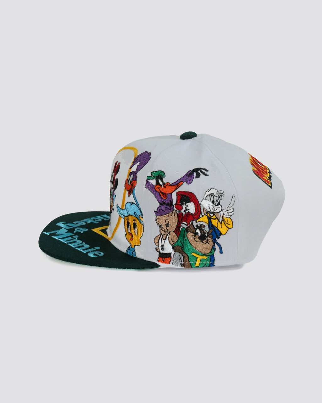 Gorra MICKEY Y MINNIE VERDE lado derecho
