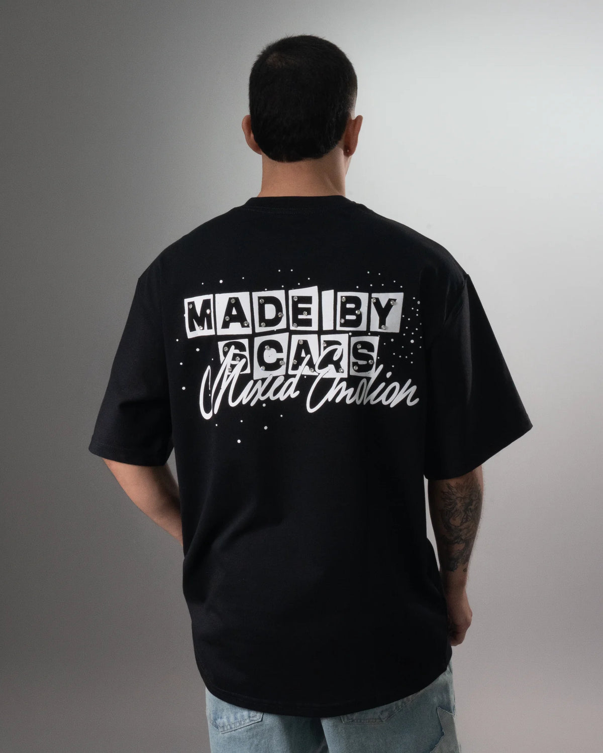 CAMISETA OVERSIZE EMOTION ESTRELLAS