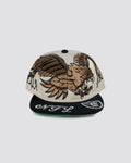 Gorra HALCON DE LOS RAIDERS BLANCA frente