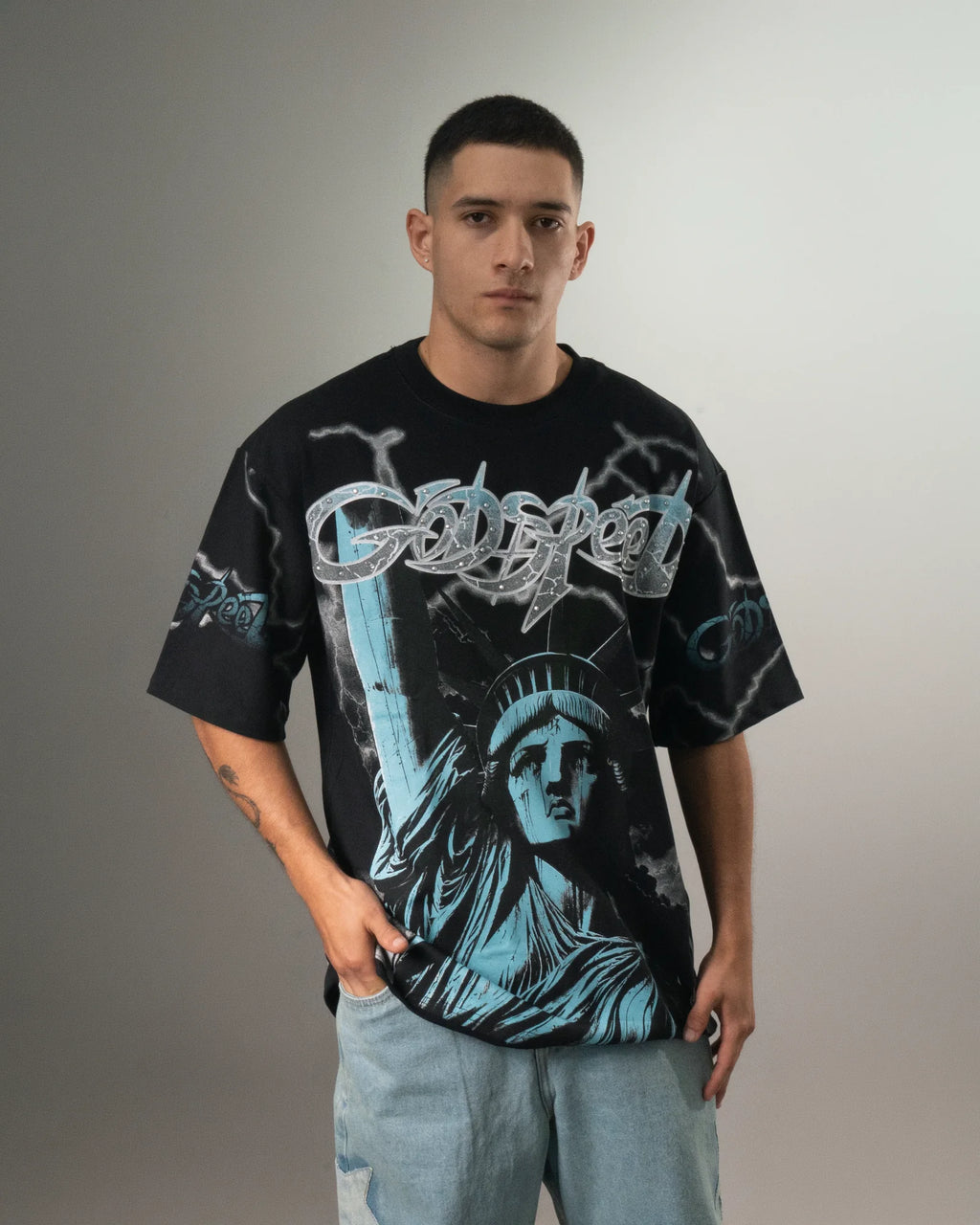 CAMISETA OVERSIZE GS LIBERTAD