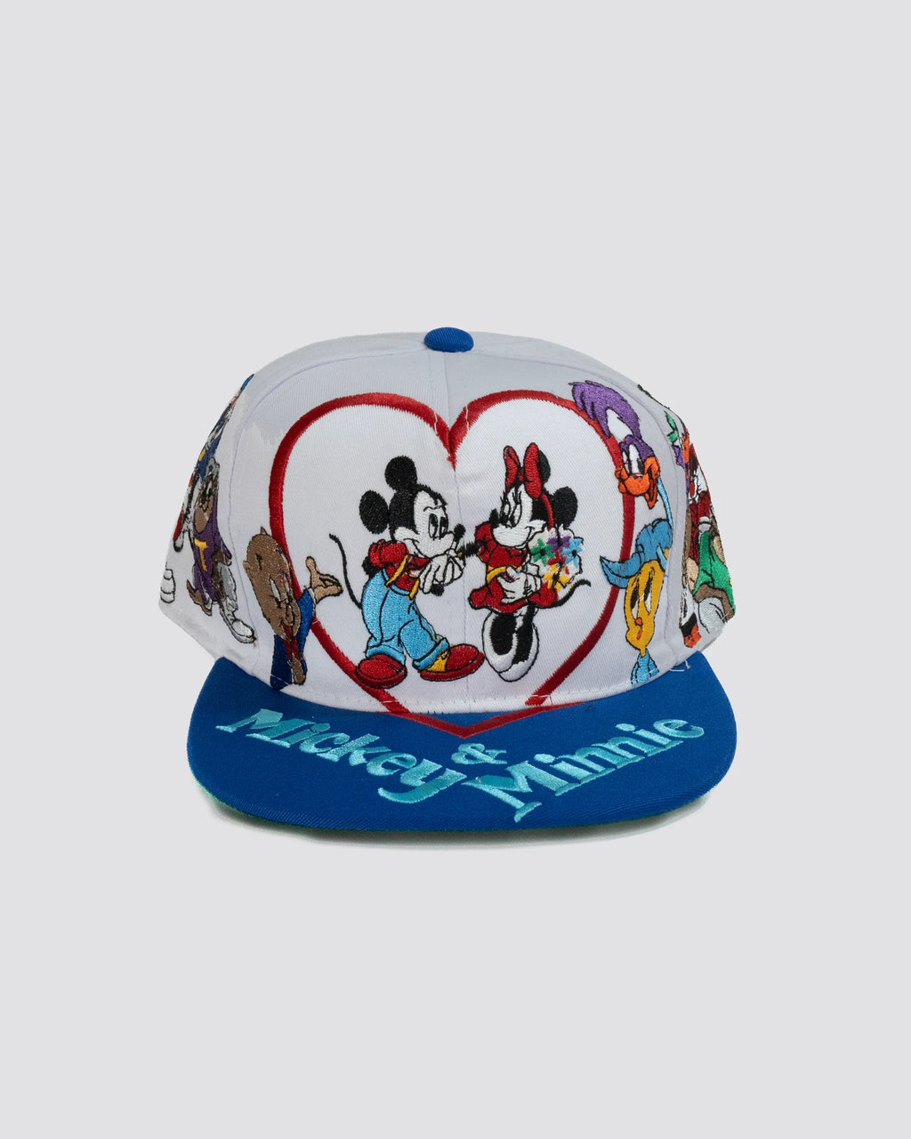 Gorra MICKEY Y MINNIE AZUL frente