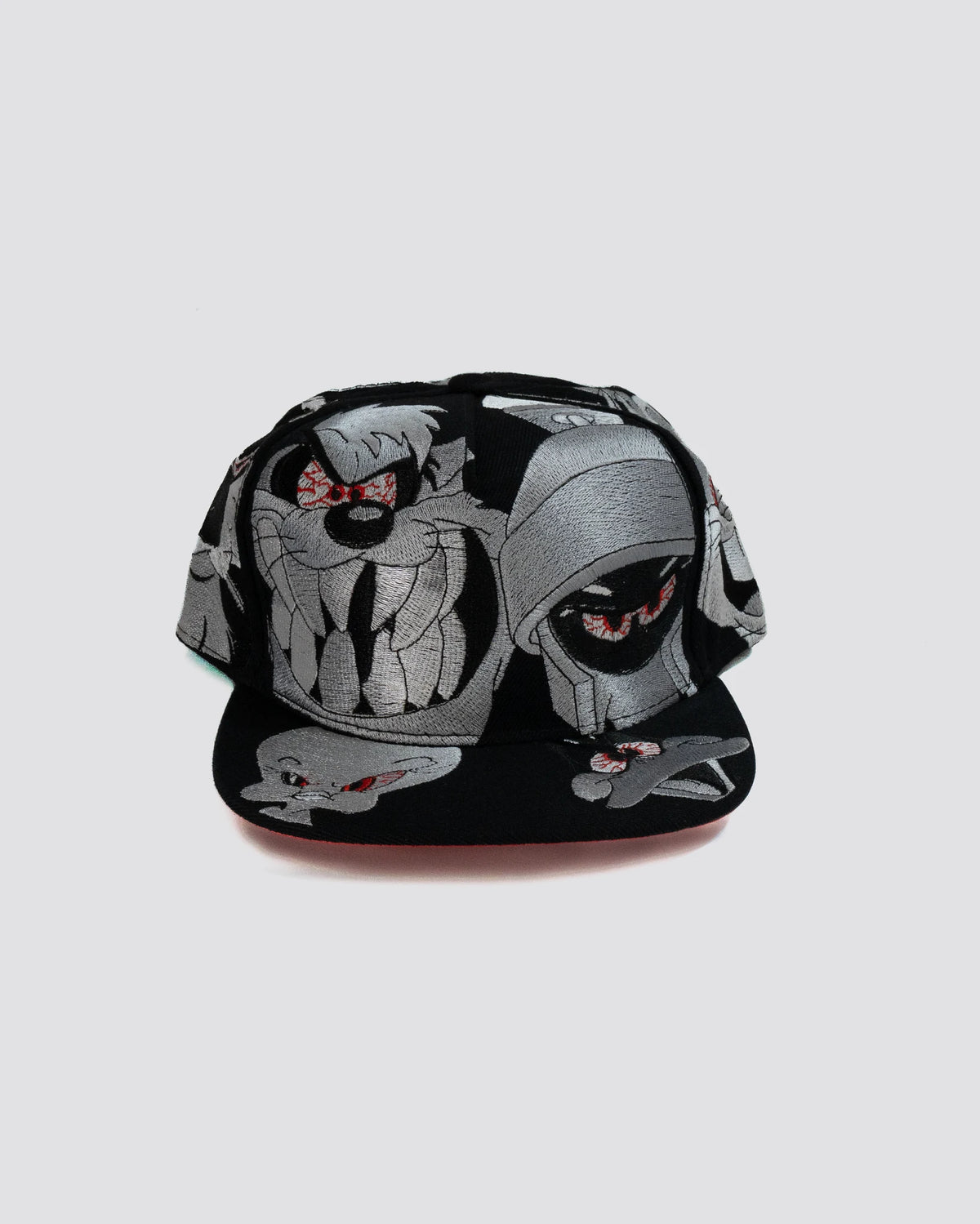 Gorra looney tunes BLANCO Y NEGRO frente