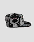 Gorra looney tunes BLANCO Y NEGRO lado