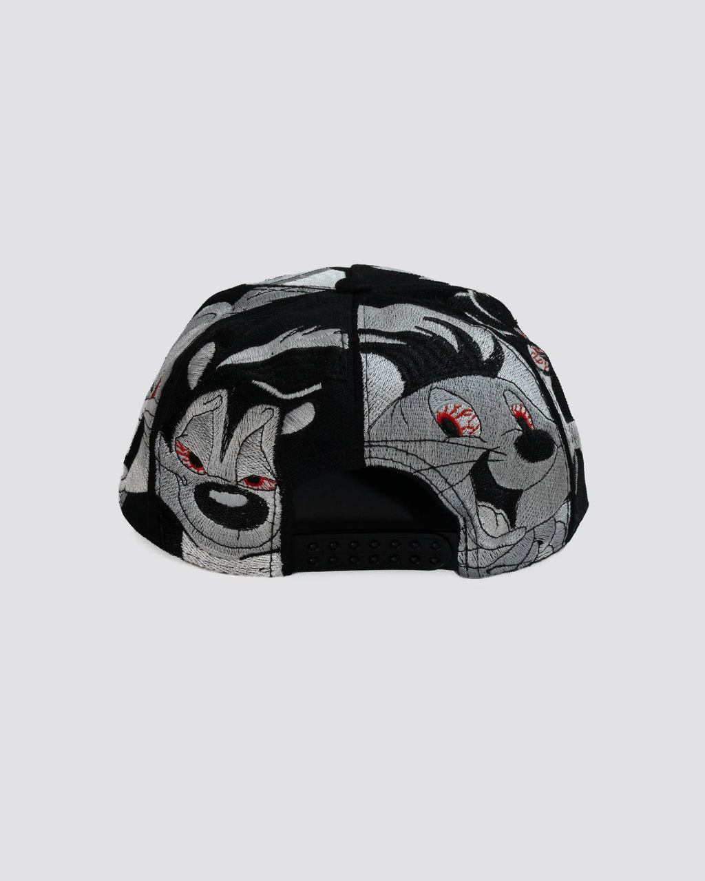 Gorra looney tunes BLANCO Y NEGRO trasera