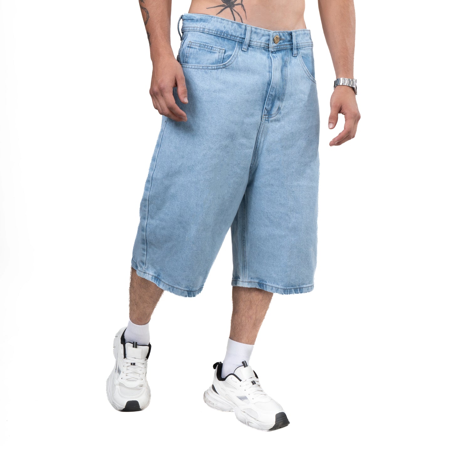 JORT AZUL CLARO BAGGY YK-017