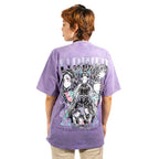 Camiseta SHINOBU KOCHO LILA ACID WASH