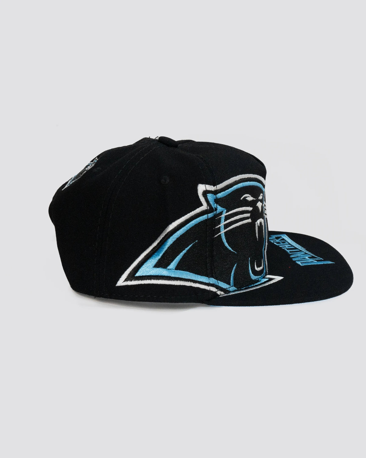 Gorra BIG LOGO CAROLINA PANTERS NEGRA lado
