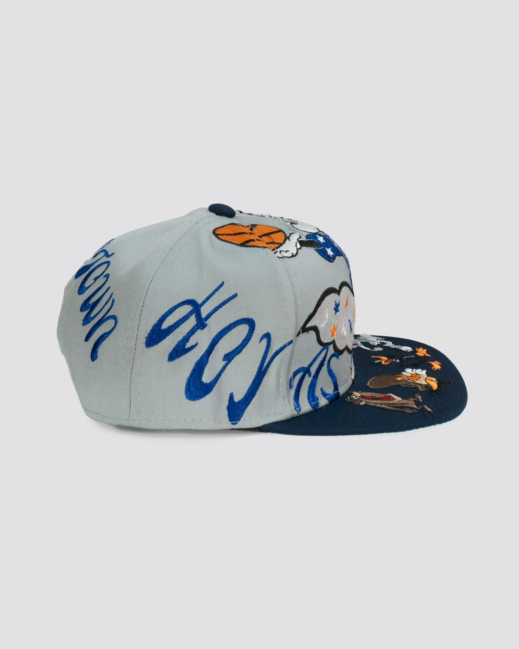 Gorra looney tunes GEORGETOWN GRIS lado