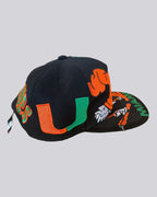 Gorra Logo MIAMI HURRACANS