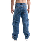 JEAN CARGO AZUL JASPE 2B