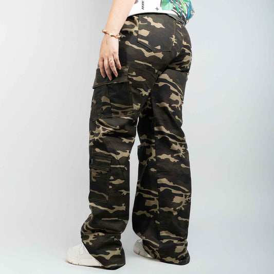 JEAN CARGO CAMUFLADO