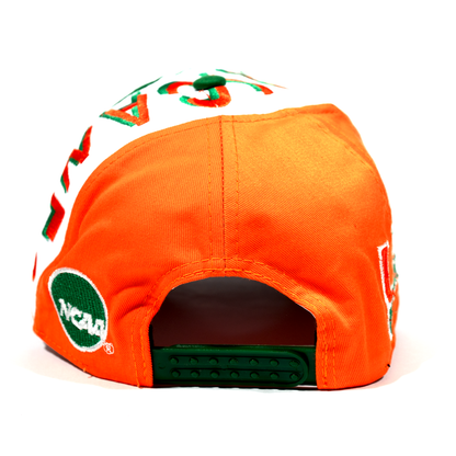 Gorra Tres colores de los MIAMI HURRACANS