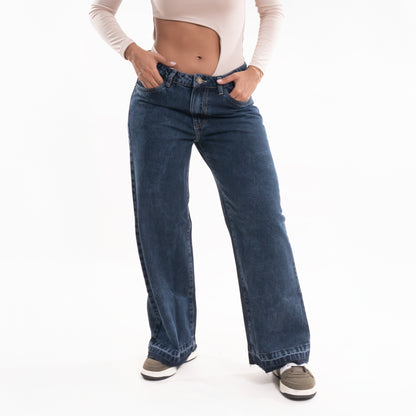 JEANS BAGGY AZUL OSC