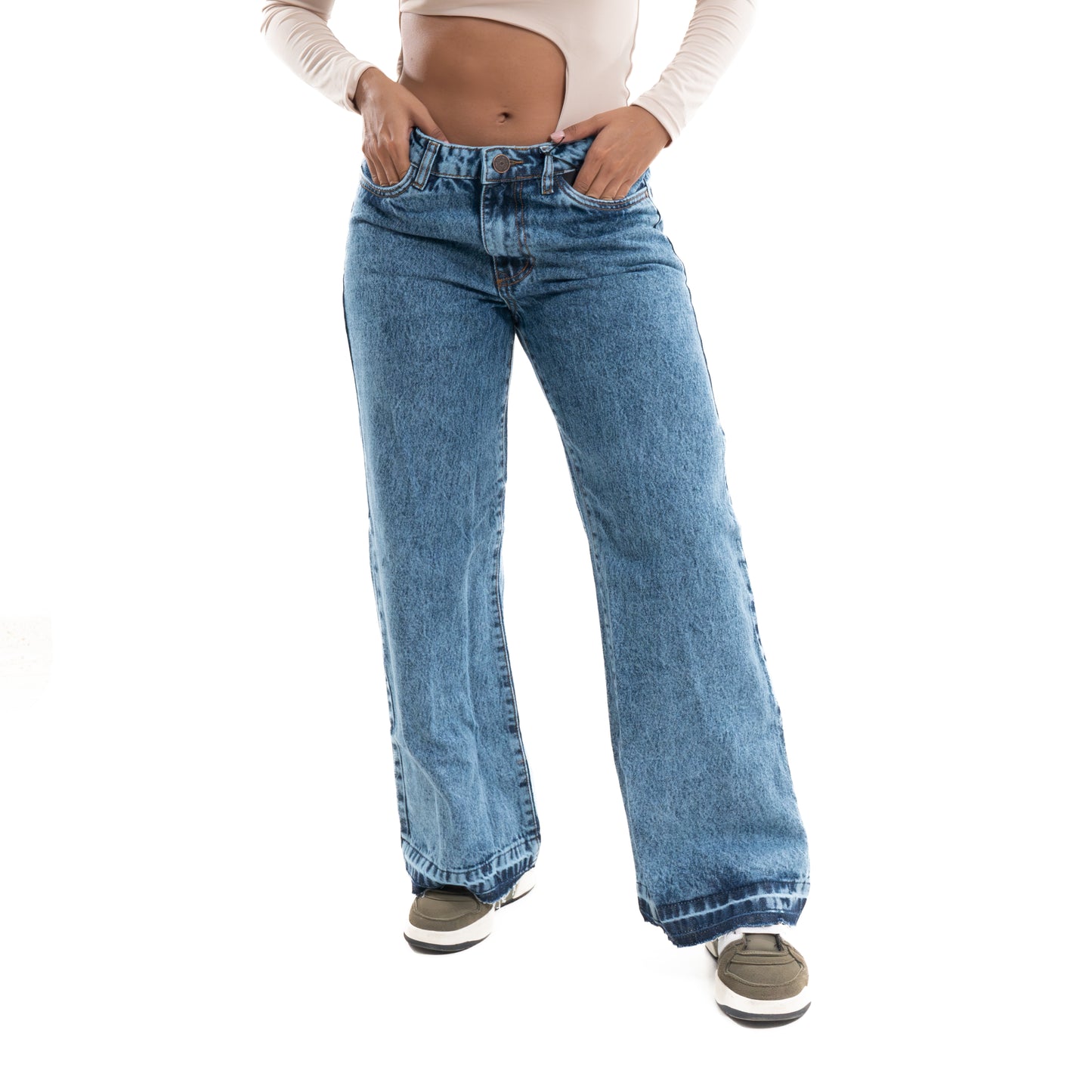 JEANS BAGGY AZUL WASH