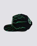Gorra DESTELLO CELTICS NEGRA lado derecho