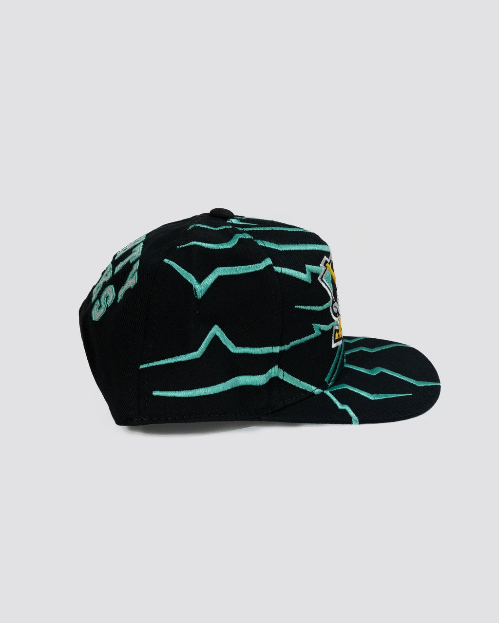 Gorra DESTELLO MIGHTY DUCKS lado