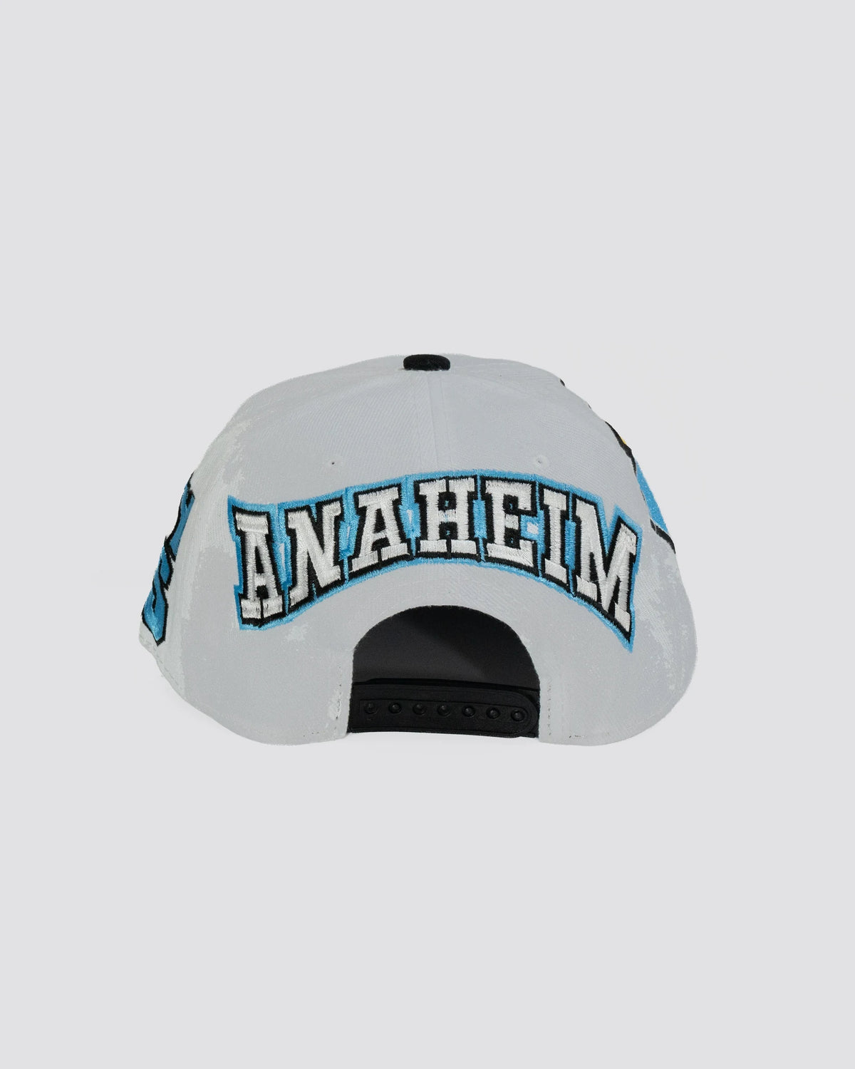 Gorra Mascara De los DUCKS BLANCA lado derecho