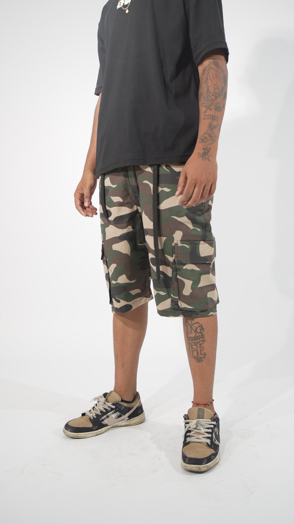 BERMUDA BAUSY CAMUFLADO VERDE