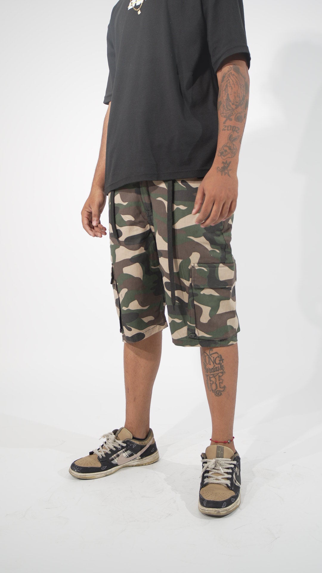 BERMUDA BAUSY CAMUFLADO VERDE