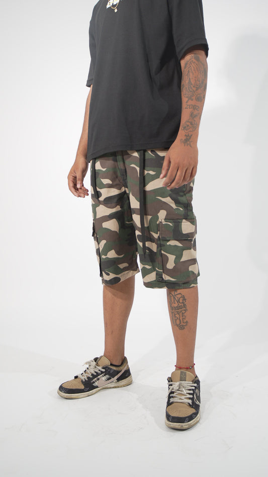 BERMUDA BAUSY CAMUFLADO VERDE