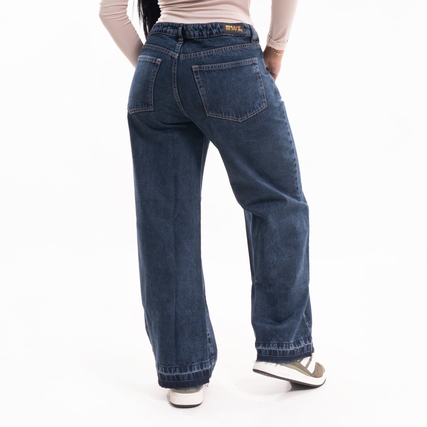 JEANS BAGGY AZUL OSC